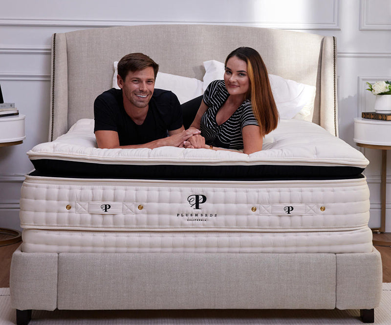 PlushBeds Luxury Wool Comforter - Handmade 100% Natural - Twin XL