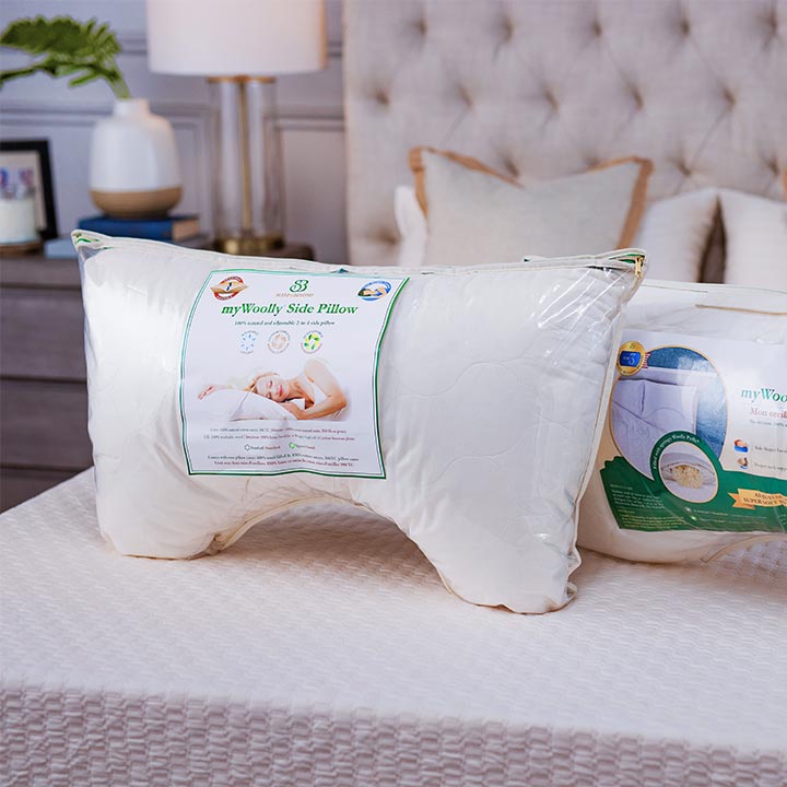 Wool Side Sleeper Pillow