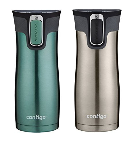 Contigo Cortland Chill Stainless Steel Water Bottle - Blue, 1 ct - Kroger