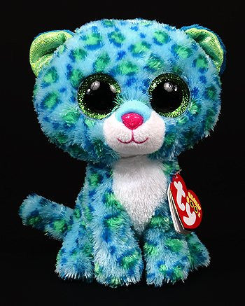 blue leopard beanie boo