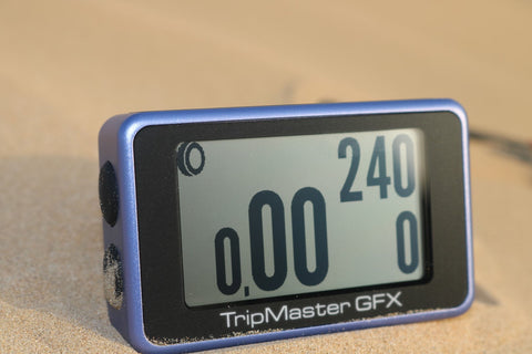 trip meter in bike