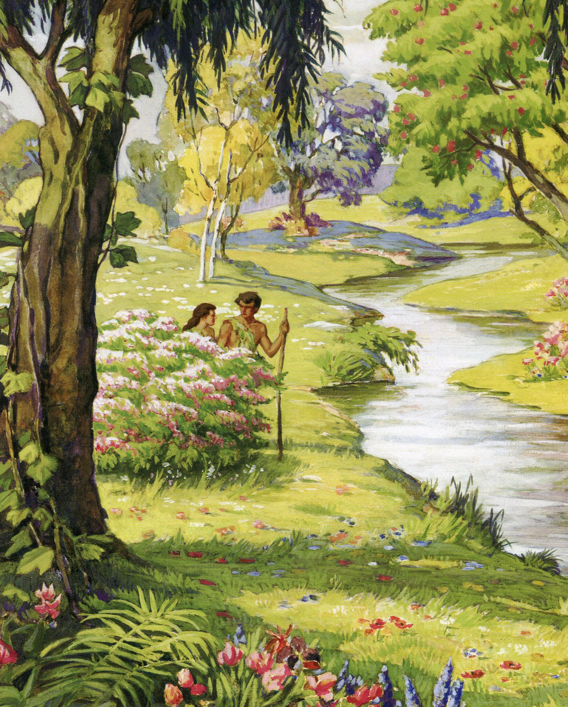 Adam And Eve C Catholic Prints Pictures Catholic Pictures