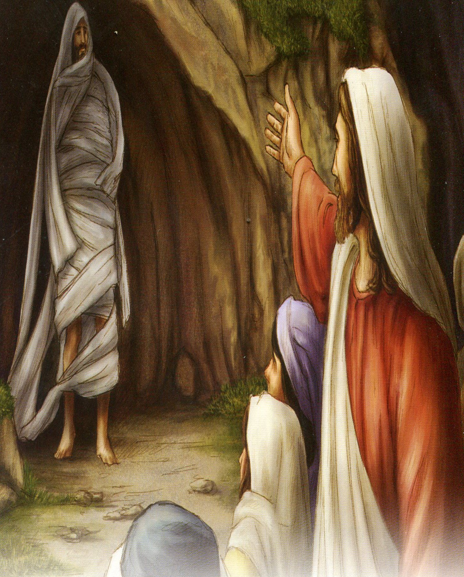 jesus raises lazarus matthew