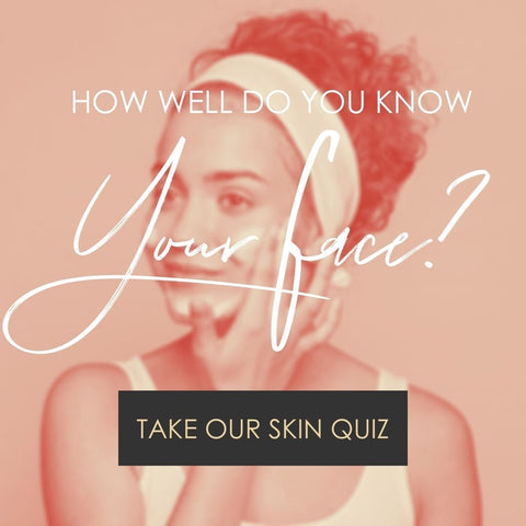 Skincare Quiz call to action image