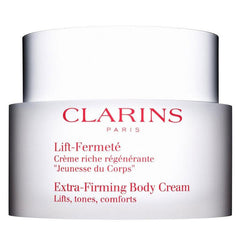 Clarins Extra Firming Body Cream Product Image on White Background