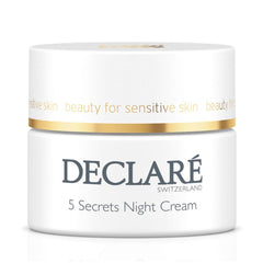 Declaré 5 Secrets night cream product image on white background