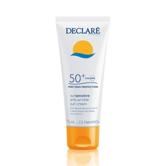 declare sun sensitive anti-wrinkle sun cream spf50 product image on white background