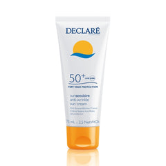 Declaré Sun Sensitive Anti-Wrinkle Sun Cream SPF50 product image on white background