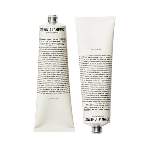 GROWN ALCHEMIST HYDRA-RESTORE CREAM CLEANSER: OLIVE LEAF, PLANTAGO EXTRACT 100ML