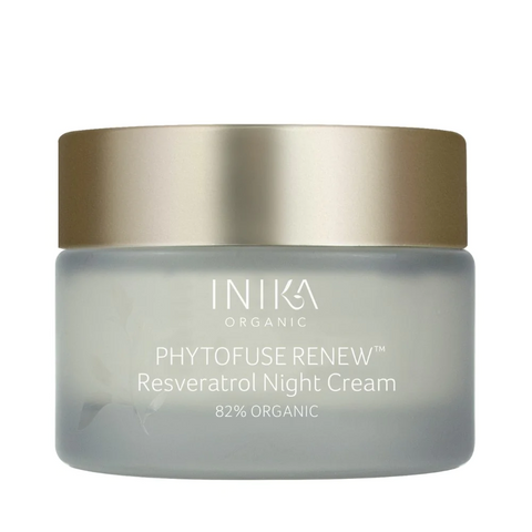 INIKA PHYTOFUSE RENEW RESVERATROL NIGHT CREAM