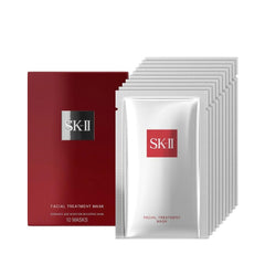 SK-II 臉部護理面膜 10 片白色背景產品圖片