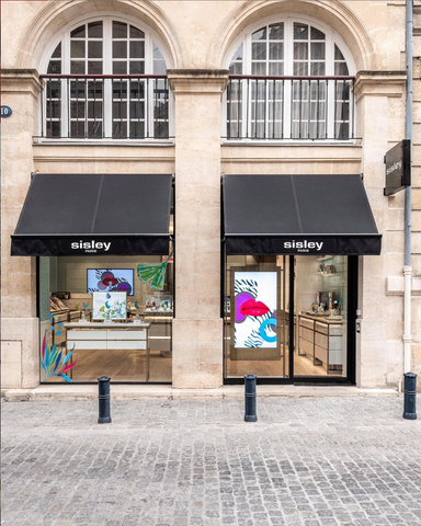 Maison Sisley shopfront in Paris
