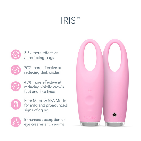 FOREO IRIS Petal Pink Eye Massager