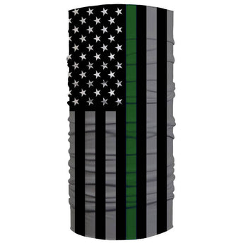 Thin Green Line American Flag Reversed Patch