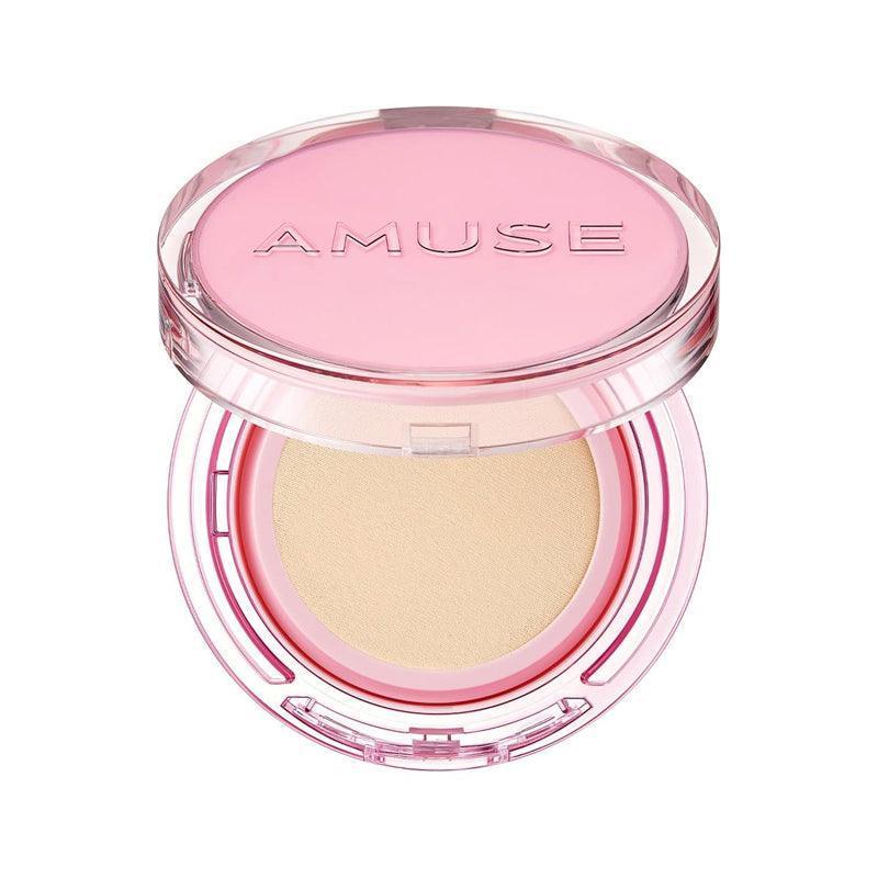[AMUSE] Dew Power Vegan Cushion #1.5 NATURAL (Old ver.) SPF 50+ PA++++ 15g