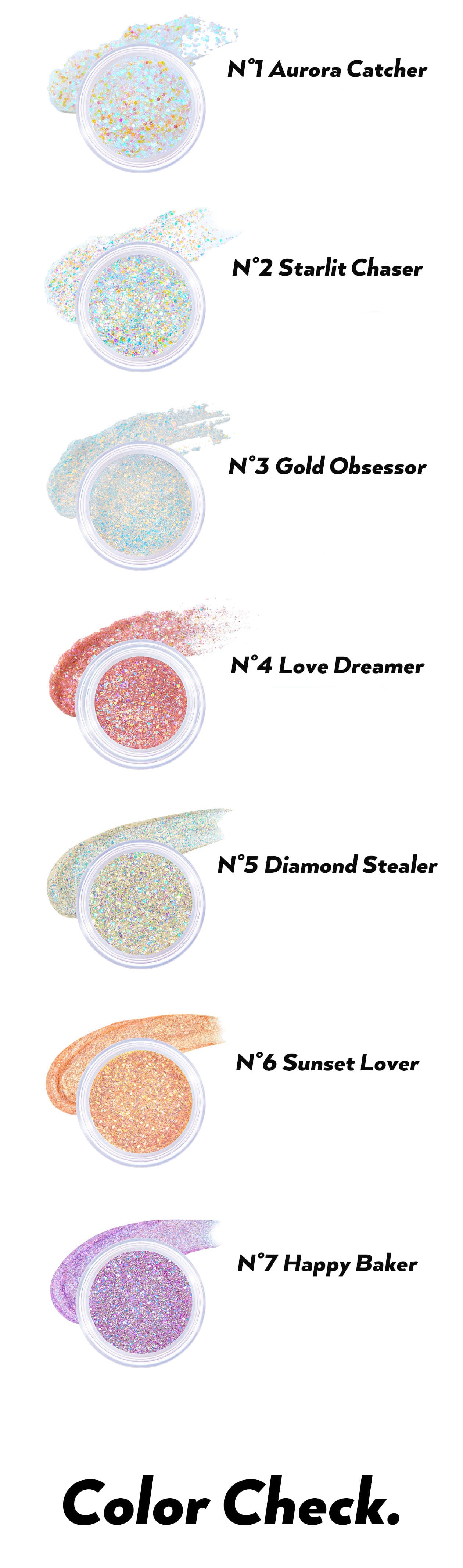 UNLEASHIA Get Loose Glitter Gel 7 Colors – Live K-Beauty
