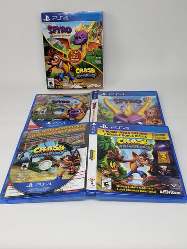 Ps4 (Crash Bandicoot N Sane Trilogy) ( Spyro The Dragon Reignited )  (Rayman) Ps4