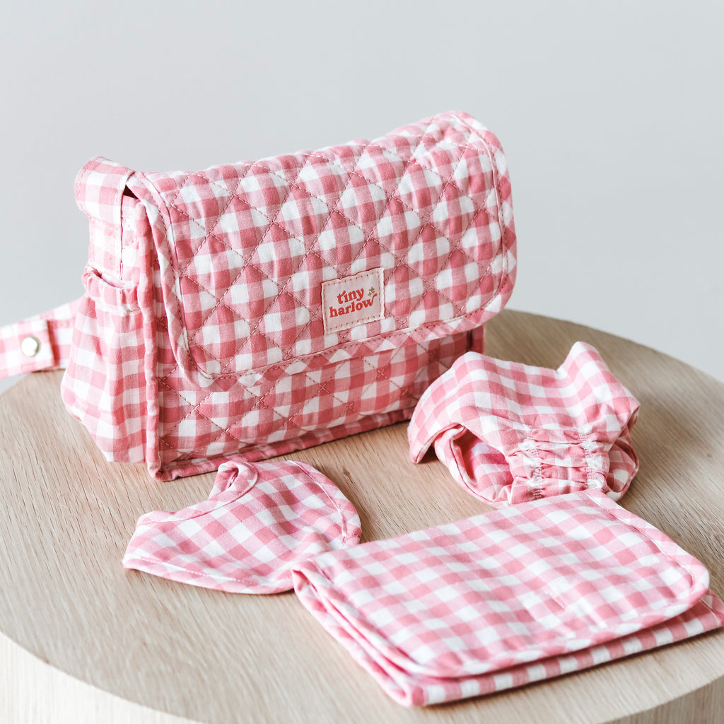 Tiny Harlow Nappy Change Bag for dolls