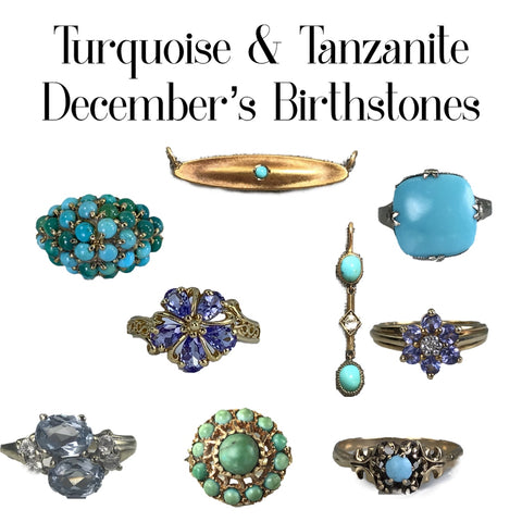 Scotch Street Vintage December Birthstone Collection