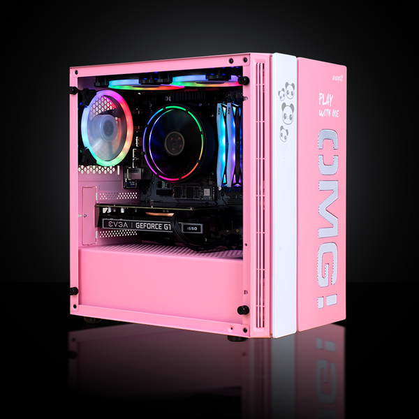 pink motherboard pc