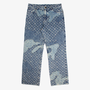 RETAIL] Louis Vuitton x Nigo Monogram Patchwork Denim Pants : r