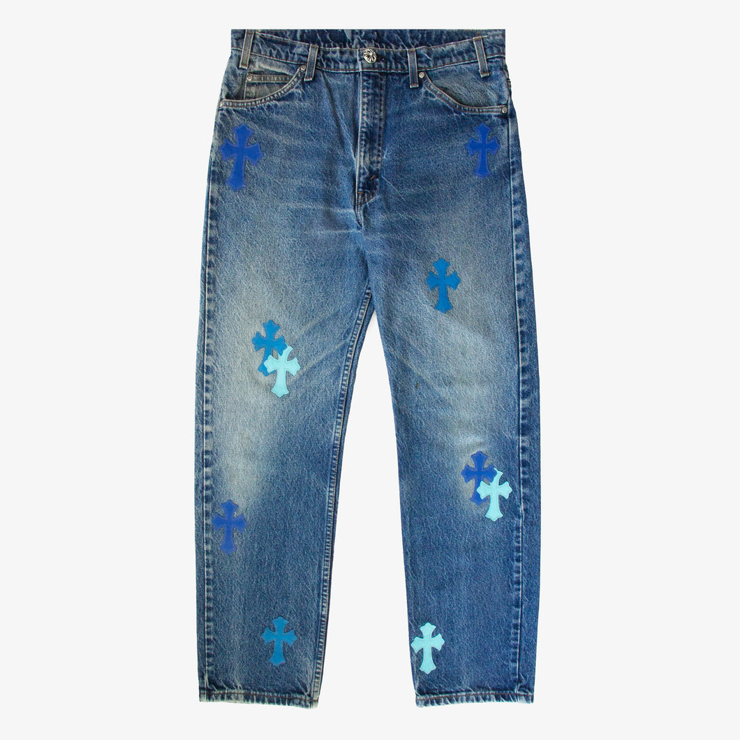 ALLIGATOR CROSS PATCH DENIM – OBTAIND