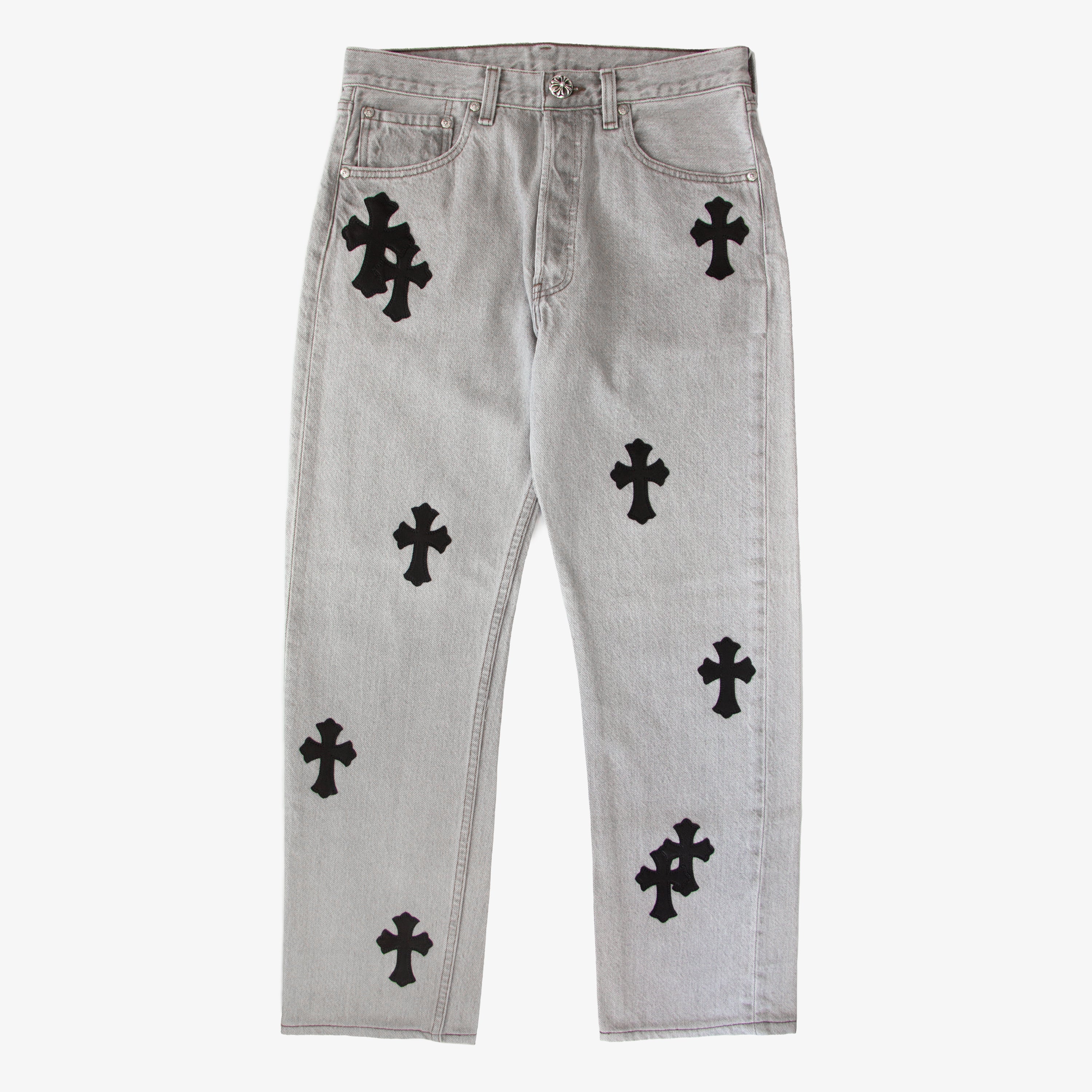 CHROME HEARTS CROSS PATCH DENIM – OBTAIND