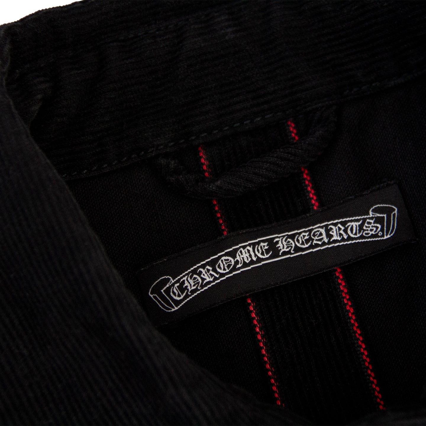 chrome hearts corduroy shirt