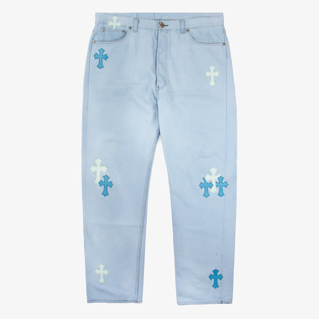 CHROME HEARTS CROSS PATCH DENIM (MIAMI EXCLUSIVE) – OBTAIND