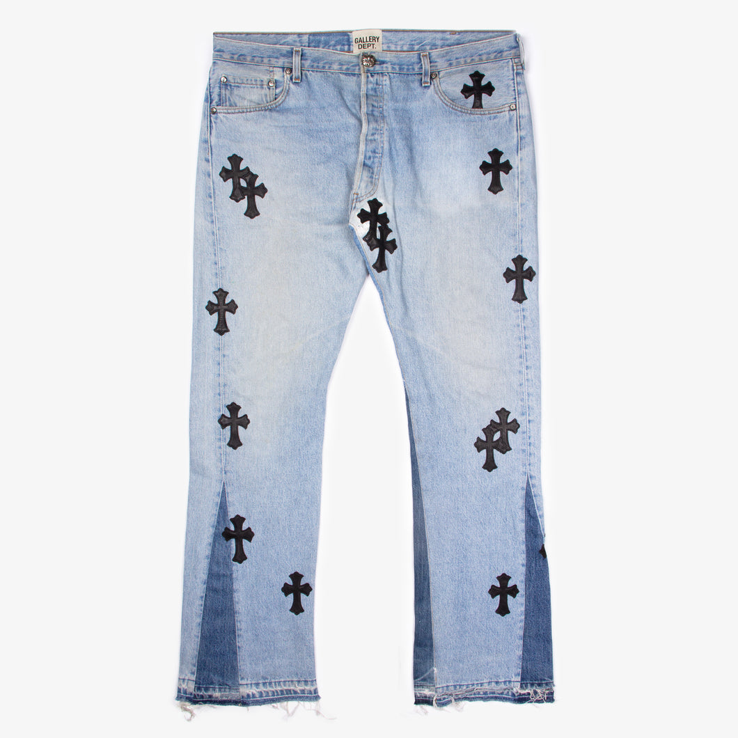 CHROME HEARTS MATTY BOY PATCHES ON PATCHES DENIM (1/1) – OBTAIND