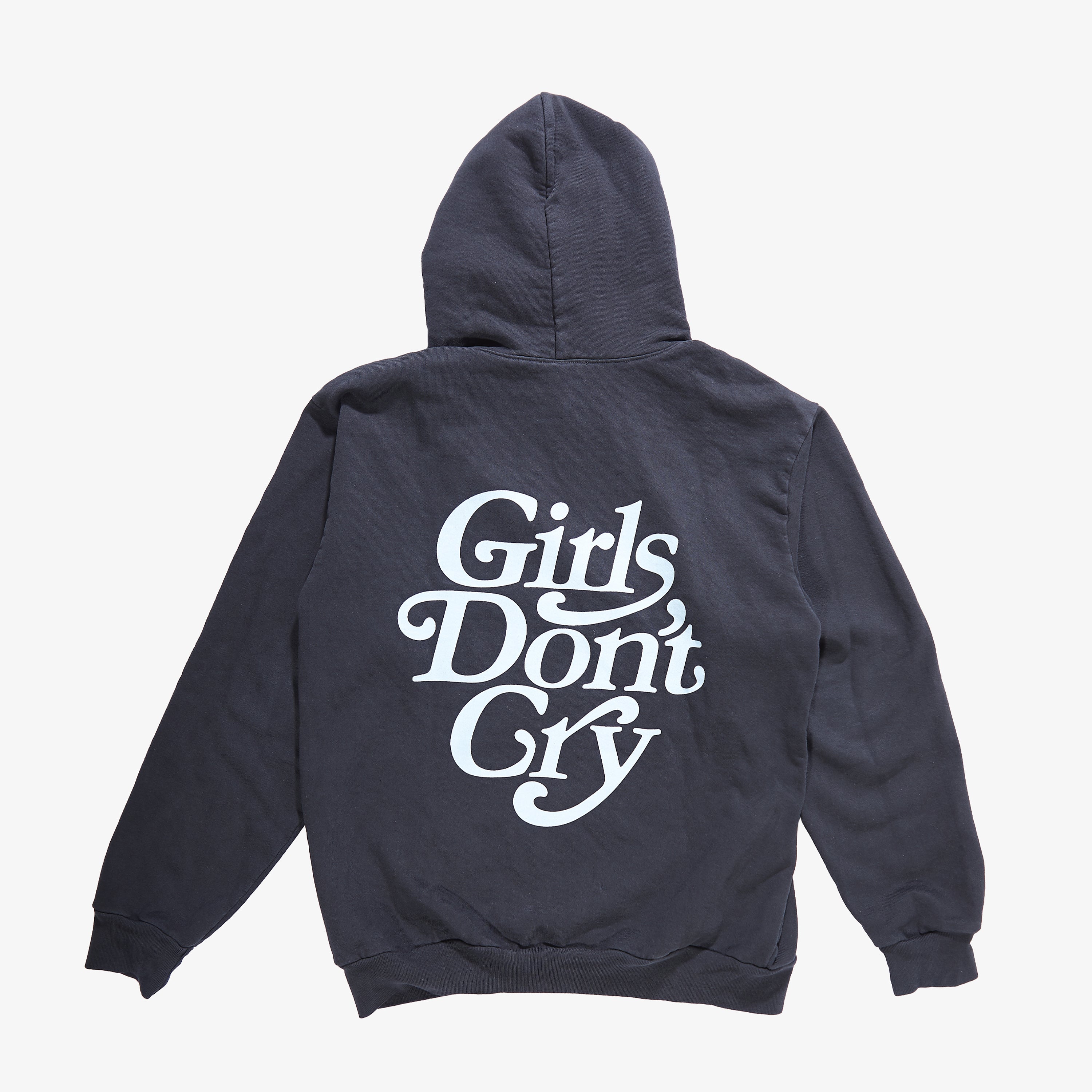 トレンド Girls Don´t Cry Logo Hoodie BLACK 黒 Mサイズ