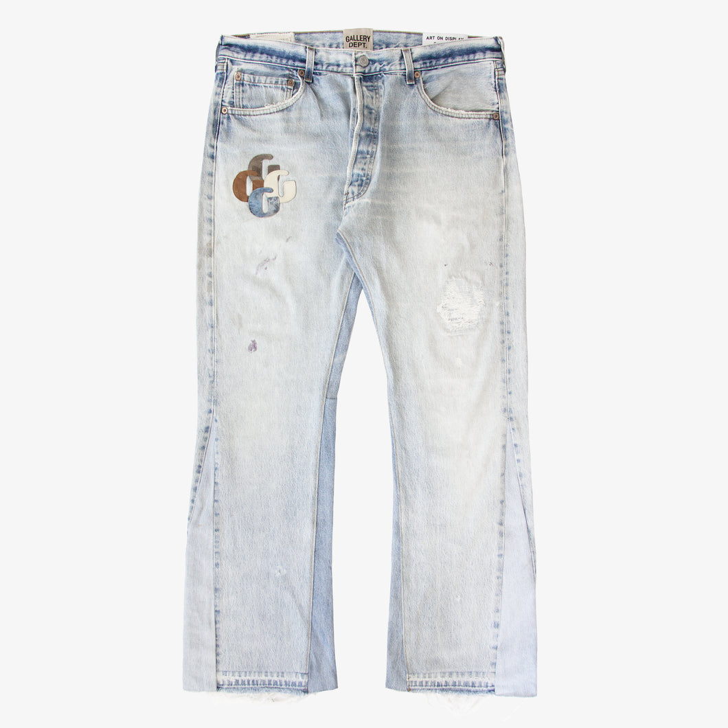 CHROME HEARTS PINK TRICOLOR PATCH DENIM – OBTAIND