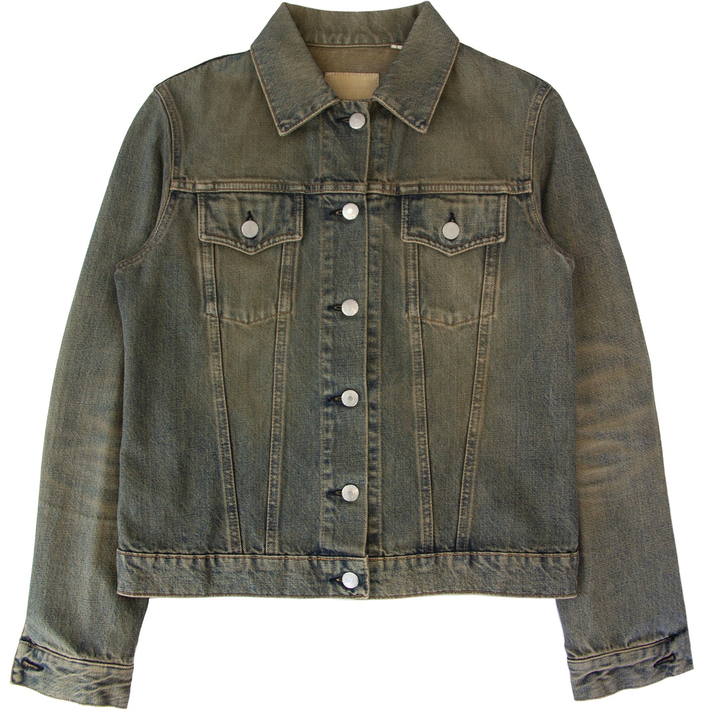 HELMUT LANG 1998 DIRT WASH DENIM JACKET – OBTAIND