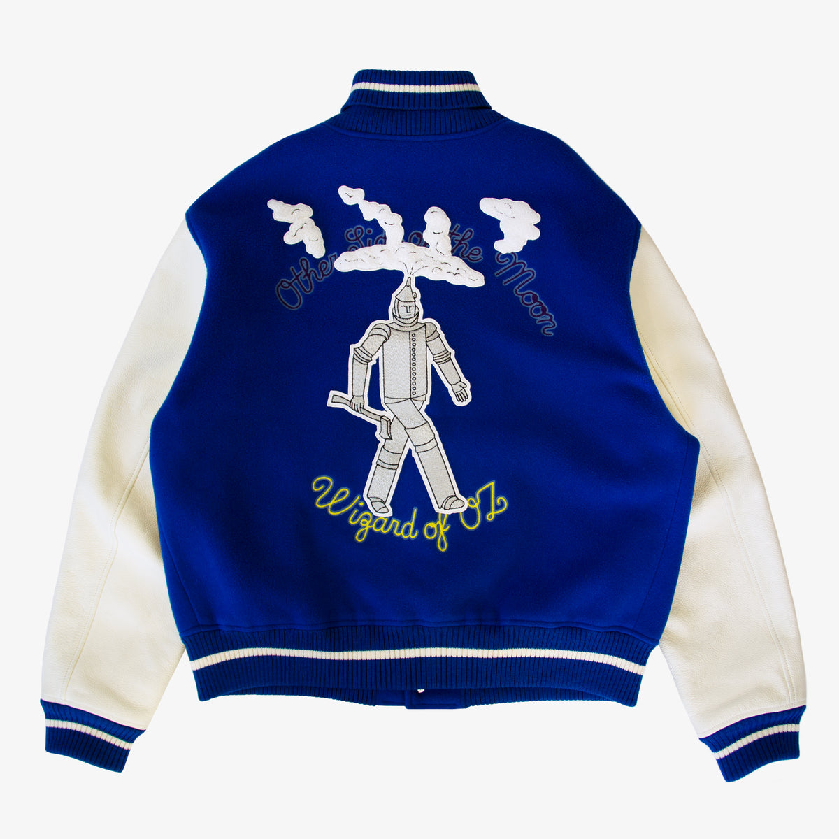 LOUIS VUITTON SS19 PLAIN RAINBOW VARSITY JACKET – OBTAIND