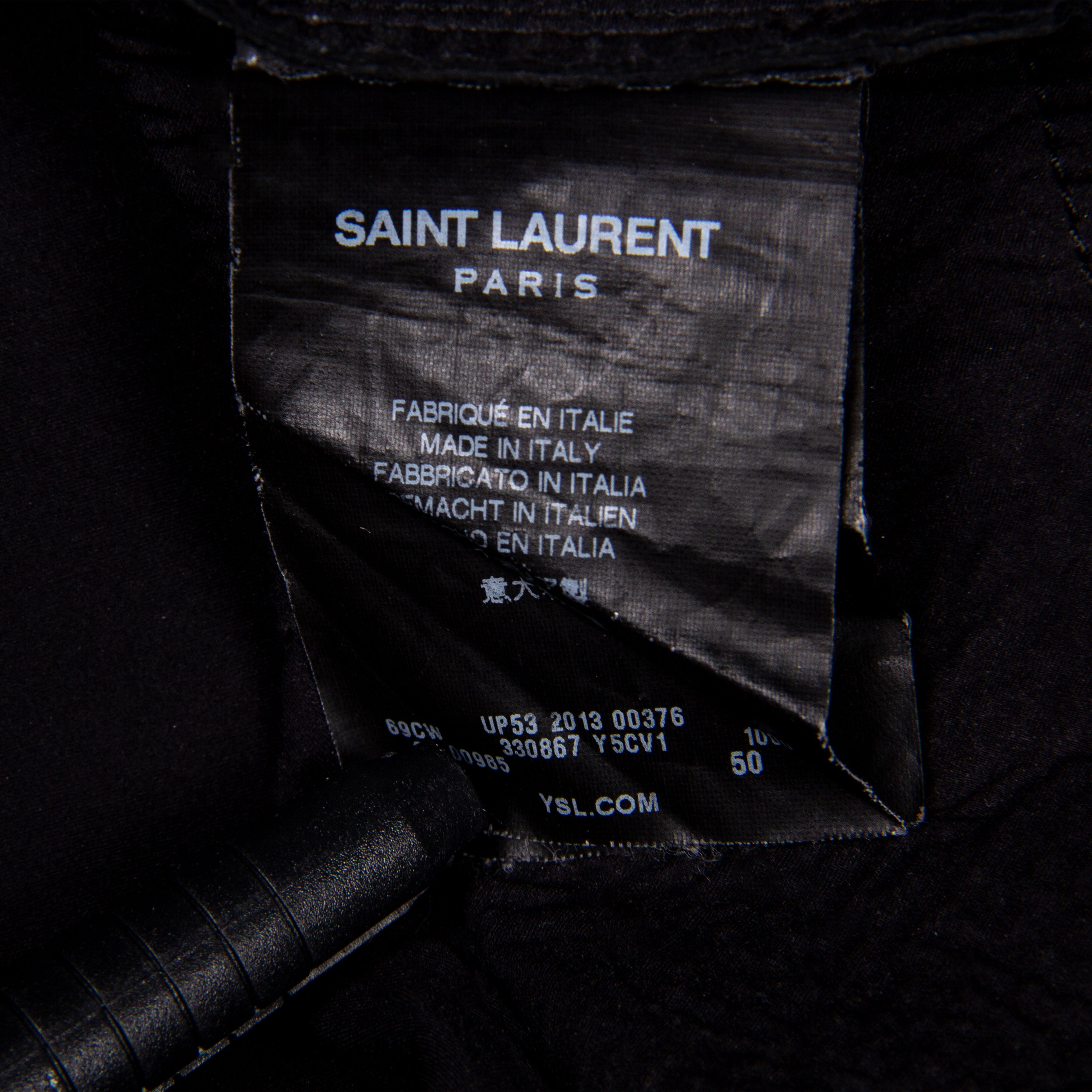 キナリ・ベージュ 定価20万 ハカマパンツ Black Saint Laurent サン