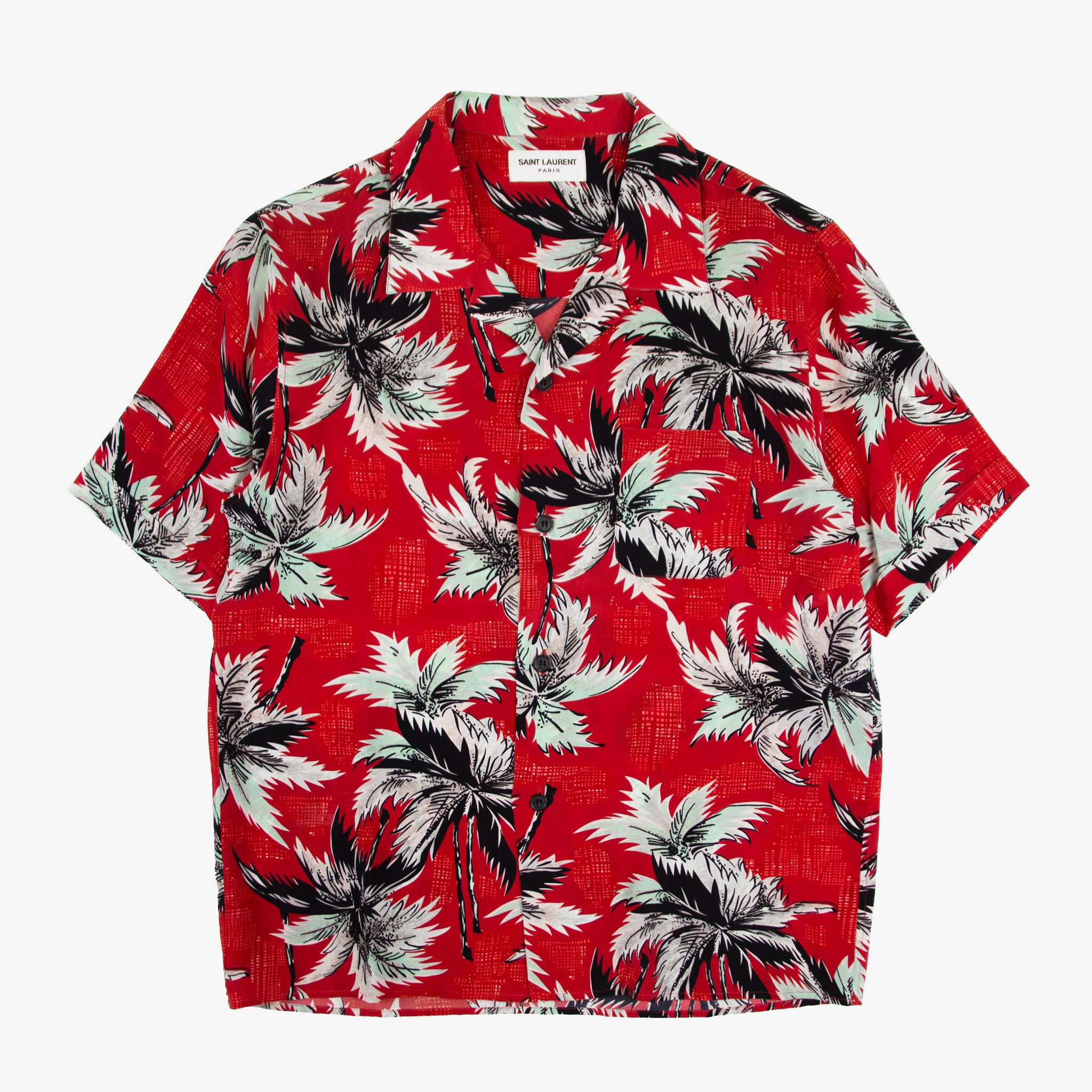 SAINT LAURENT SS14 HAWAIIAN SHIRT | 37 – OBTAIND