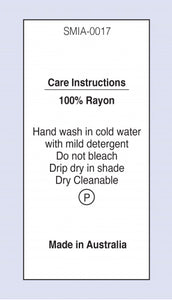 rayon fabric care