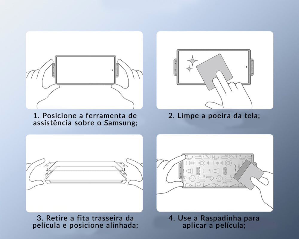 Película p/ Samsung Anti Impacto Nillkin