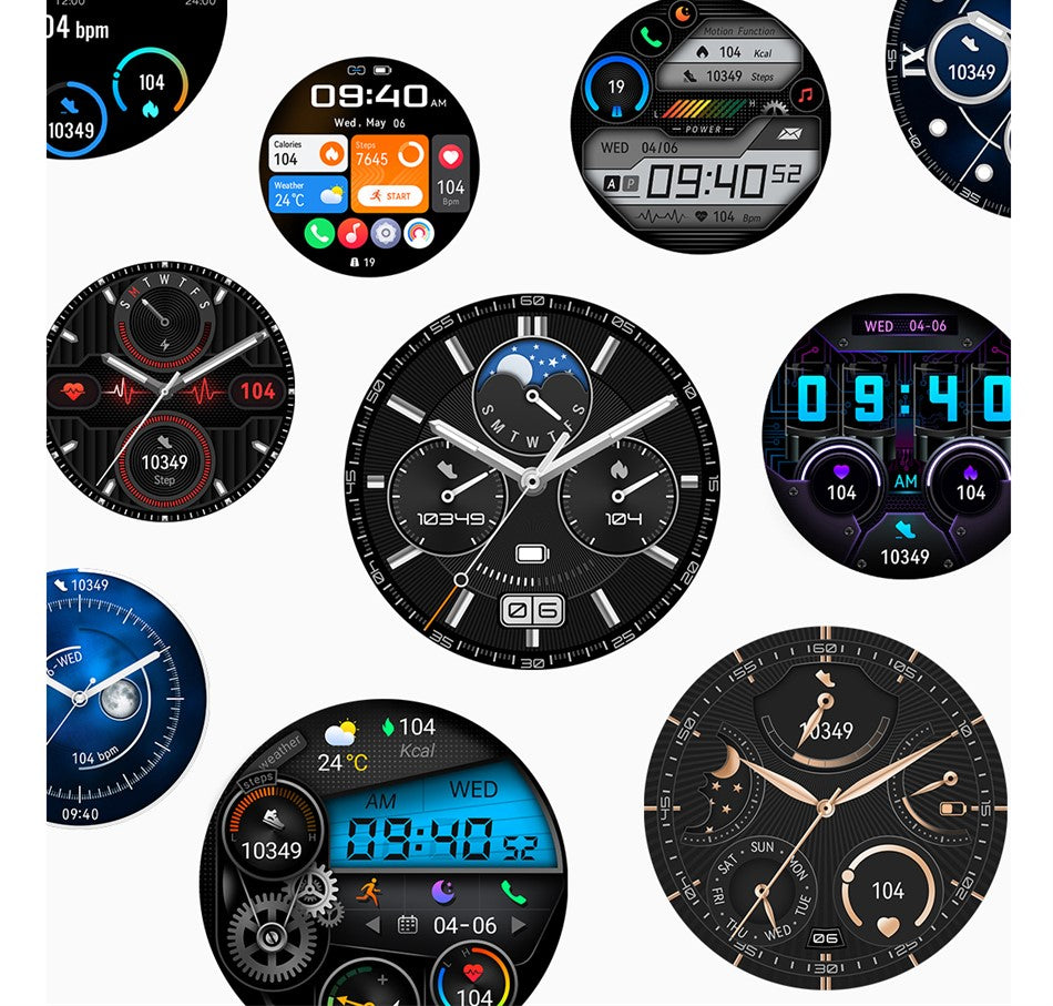 Smartwatch GTR3 PRO + 2 Pulseiras Extras