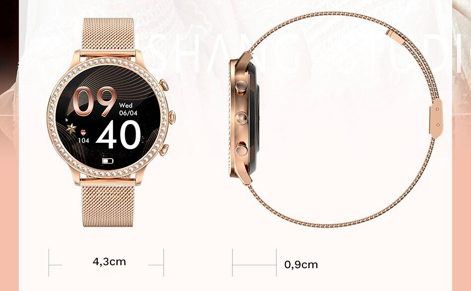 Smartwatch Luxury Lige Feminino