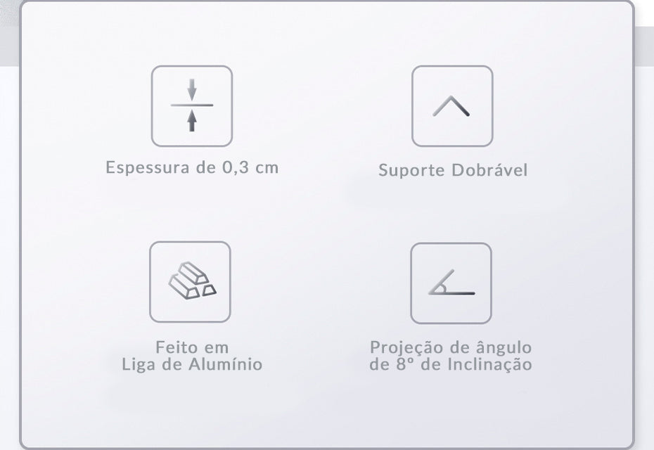 Suporte Portátil Dobrável para Macbook - Baseus
