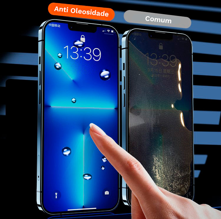 Película iPhone Premium de Vidro Temperado - Alta Definição