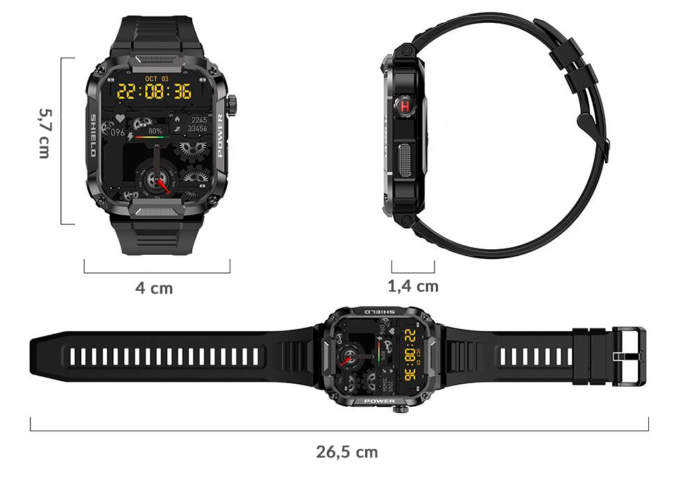 Smartwatch Militar Pro