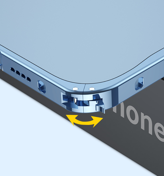 Case iPhone Metal Protect MagSafe - Feita de Alumínio Aeronáutico