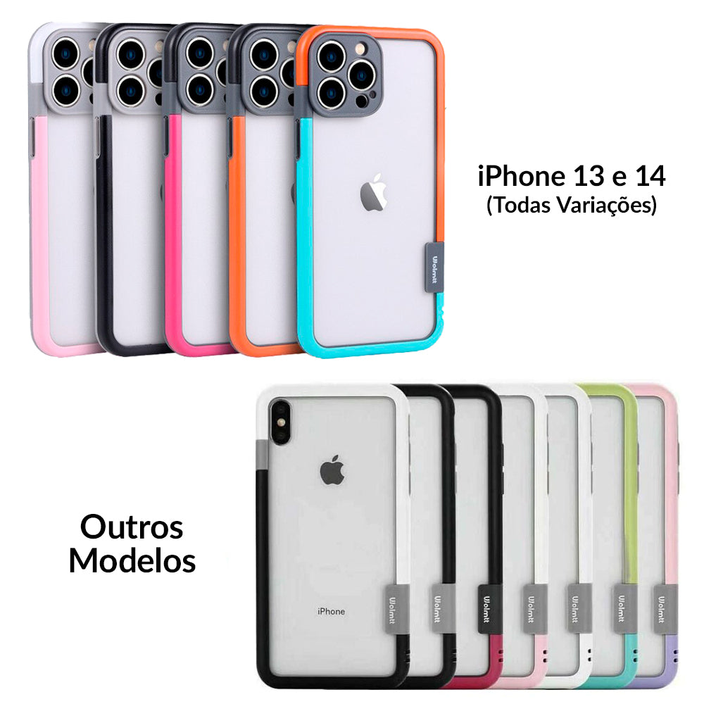 Case iPhone Bumper Anti Impacto