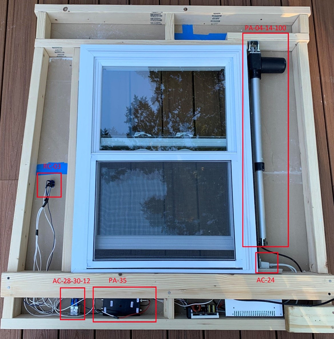 AutoWindows Prototype 1- System Layout