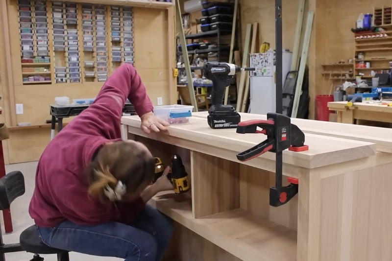 How To Build A Simple Locking Liquor Cabinet 