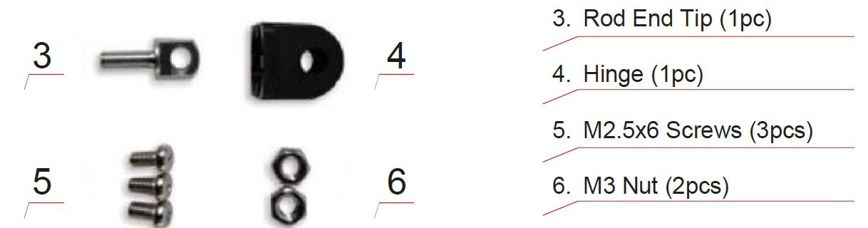 Rotation of the PA-12 mounting holes 