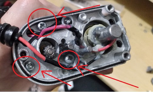 Replacing a DC Motor #9