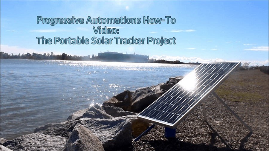 Portable solar tracker